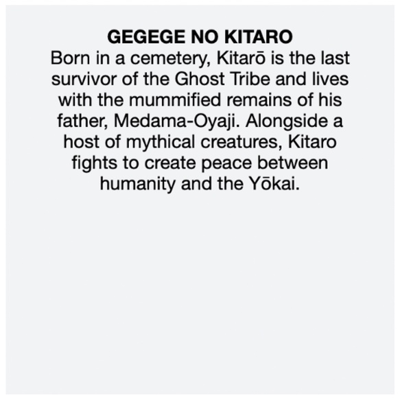 NWT Uniqlo Manga UT x Gegege no Kitaro Short Sleeve Graphic T-Shirt Size M - Picture 4 of 7